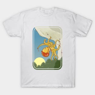 Octopus rock climbing T-Shirt